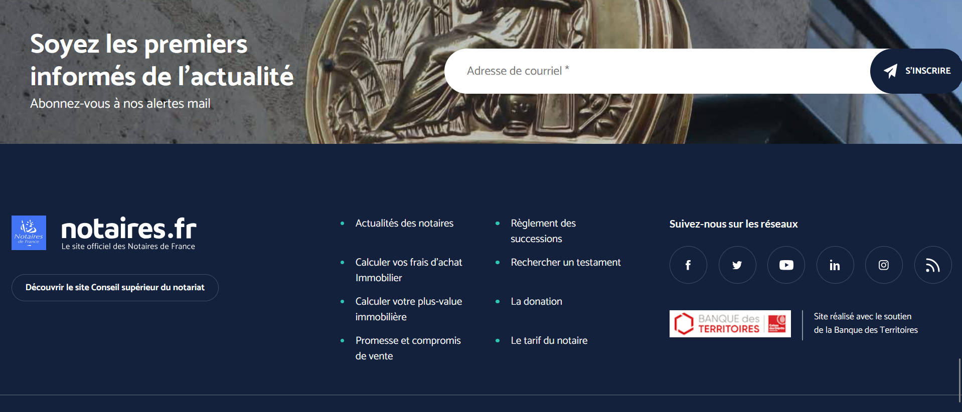 Image de pied de page